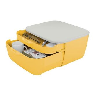 Leitz Cosy - Cassettiera - 2 cassetti - giallo caldo