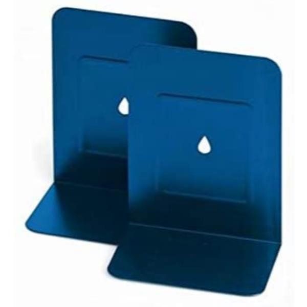 Lebez - Fermalibro - metallo - blu (pacchetto di 2)