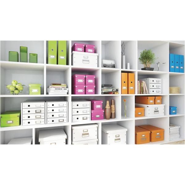 Leitz Click & Store - Scatola per archiviazione - metallizzato blu