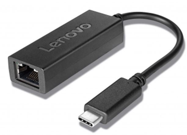 Lenovo - Adattatore di rete - USB-C - Gigabit Ethernet x 1 - nero - per IdeaPad…