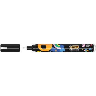 BIC Intensity, 12 pz, Bianco, Tipo di punta, Multicolore, Rotondo, Medio