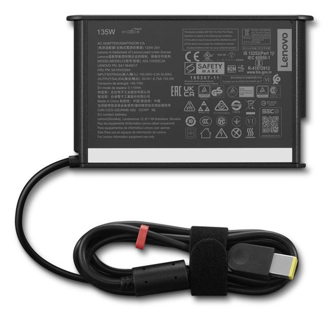Lenovo 4X21L38730, PC, Interno, 100 - 240 V, 50/60 Hz, 135 W, 20 V
