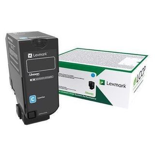 Lexmark - Toner - Ciano - 75B20C0 - return program - 10.000 pag