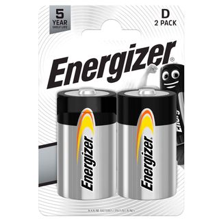BLISTER 2 torce LR20 Everyday D ENERGIZER