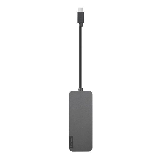Lenovo USB-C to 4 Port USB-A Hub - Hub - 4 x SuperSpeed USB 3.0 + 1 x USB-C - d…