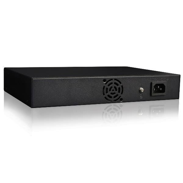 LevelOne GEP-1061 - Switch - gestito - 8 x 10/100/1000 (PoE+) + 2 x SFP - deskt…