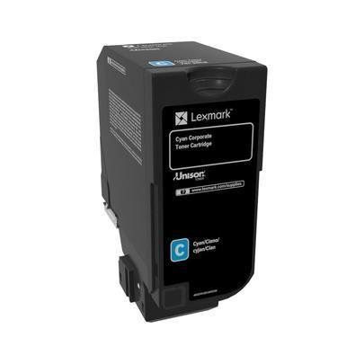 Lexmark - Ciano - originale - cartuccia toner LCCP, LRP, Lexmark Corporate - pe…