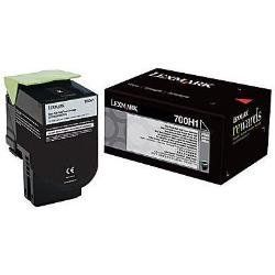 Lexmark 702KE - Nero - originale - cartuccia toner LCCP, LRP, Lexmark Corporate…