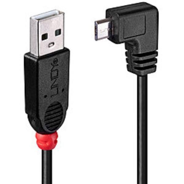 Lindy - Cavo USB - USB (M) a Micro-USB Tipo B (M) - USB 2.0 - 50 cm - connettor…