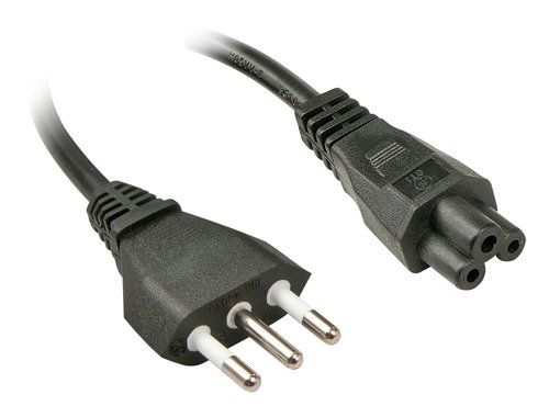 Lindy - Cavo di alimentazione - IEC 60320 C5 a CEI 23-16/VII (M) - 2 m - stampa…