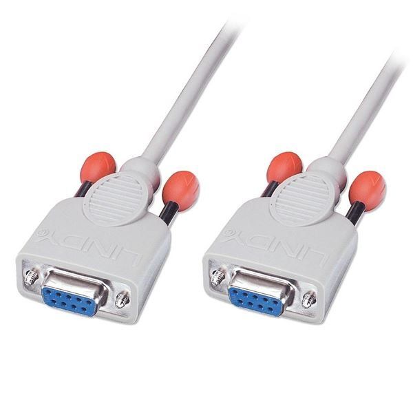 Lindy - Cavo null modem - DB-9 (F) a DB-9 (F) - 3 m