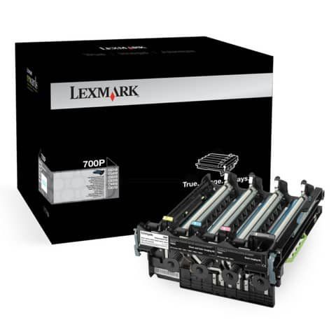 Lexmark 700P - Colori (ciano, magenta, giallo, nero) - unità fotoconduttore LCC…