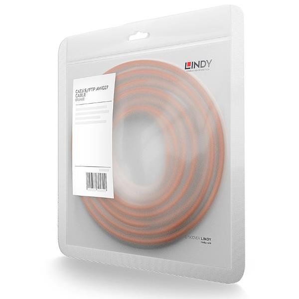 Lindy - Cavo patch - RJ-45 (M) a RJ-45 (M) - 2 m - SFTP, PiMF - CAT 6 - antiagg…