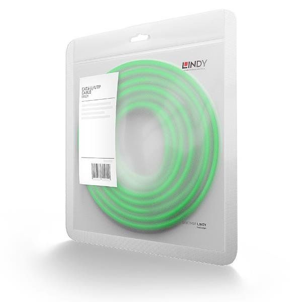 Lindy - Cavo patch - RJ-45 (M) a RJ-45 (M) - 3 m - UTP - CAT 6 - stampato, anti…