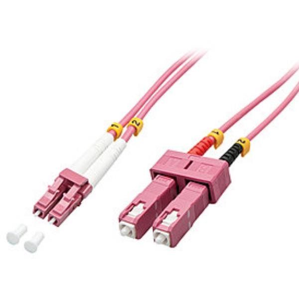Lindy - Cavo patch - SC multi-mode (M) a LC multi-mode (M) - 5 m - fibra ottica…