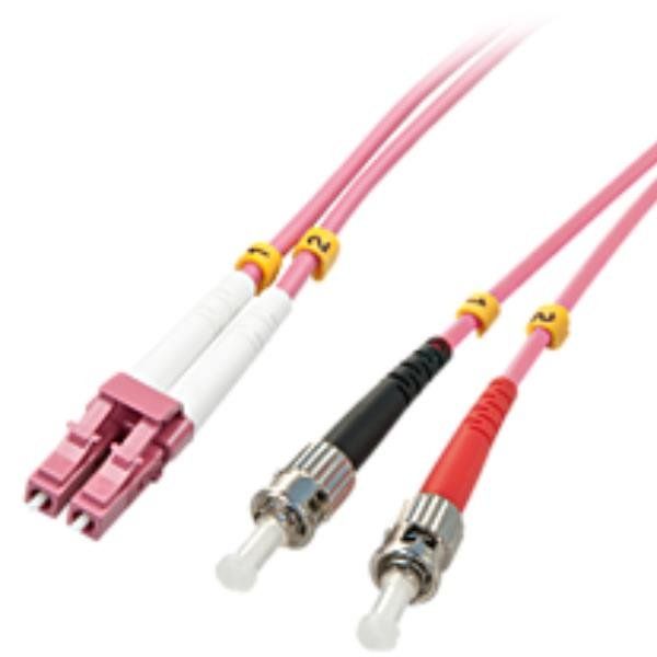 Lindy - Cavo patch - ST multi-mode (M) a LC multi-mode (M) - 1 m - fibra ottica…