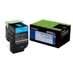 Lexmark 802SC - Ciano - originale - cartuccia toner LCCP, LRP - per Lexmark CX3…