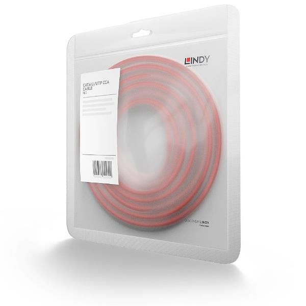 Lindy Basic - Cavo patch - RJ-45 (M) a RJ-45 (M) - 3 m - UTP - CAT 6 - stampato…