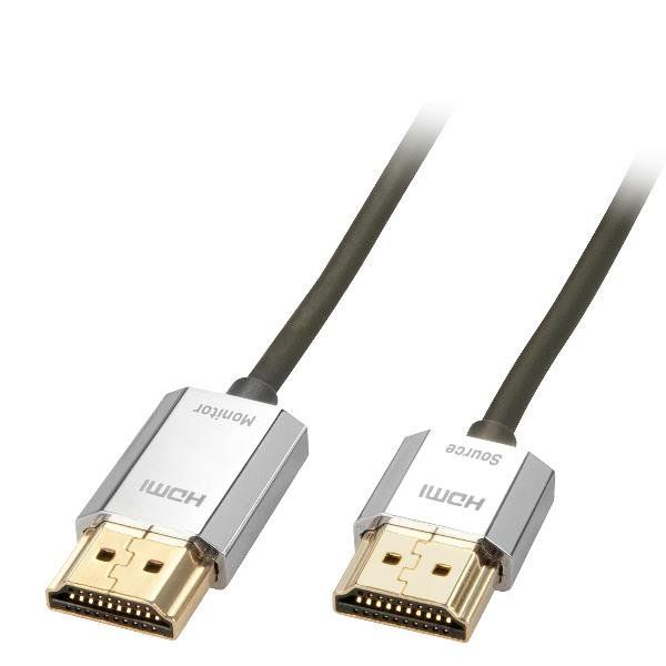 Lindy CROMO Slim High Speed HDMI Cable with Ethernet - Cavo HDMI con Ethernet -…