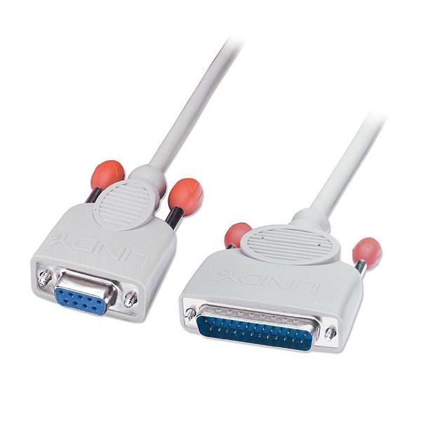 Lindy PC Serial Printer Cable - Cavo seriale/parallelo - DB-9 (F) a DB-25 (M) -…