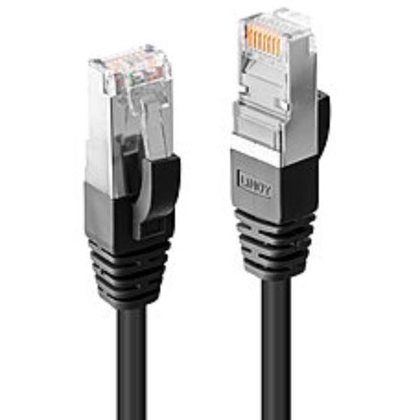 Lindy Premium - Cavo patch - RJ-45 (M) a RJ-45 (M) - 30 cm - doppino rivestito …