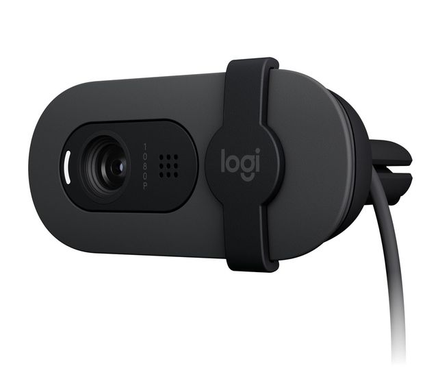 Logitech BRIO 100 - Webcam - colore - 2 MP - 1920 x 1080 - 720p, 1080p - audio …