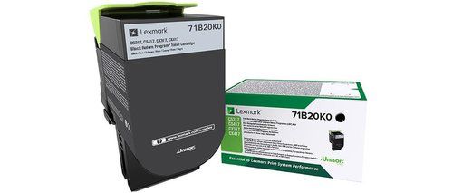 Lexmark X317 - Nero - originale - cartuccia toner LCCP, LRP - per Lexmark CS317…