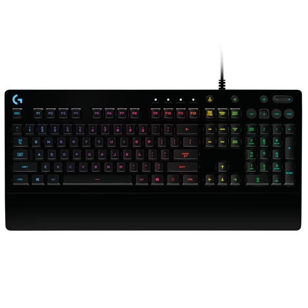 Logitech G 920-008086 tastiera Gaming USB QWERTY Spagnolo Nero