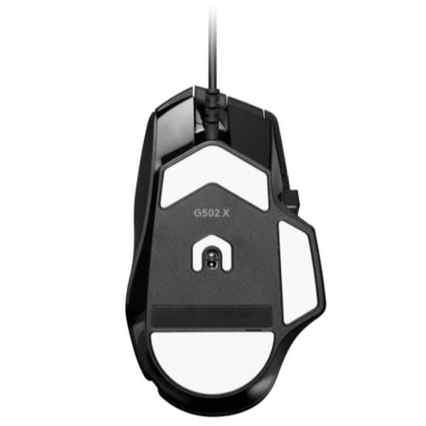 Logitech G G502 X - Mouse - ottica - cablato - USB - nero