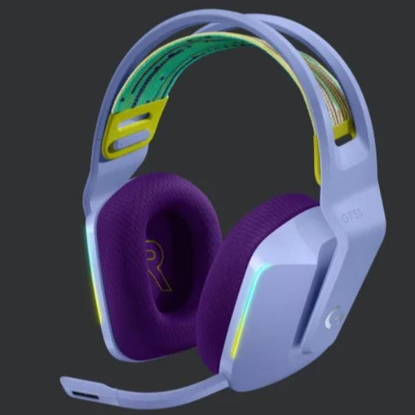 Logitech G G733 LIGHTSPEED Wireless RGB Gaming Headset - Cuffie con microfono -…