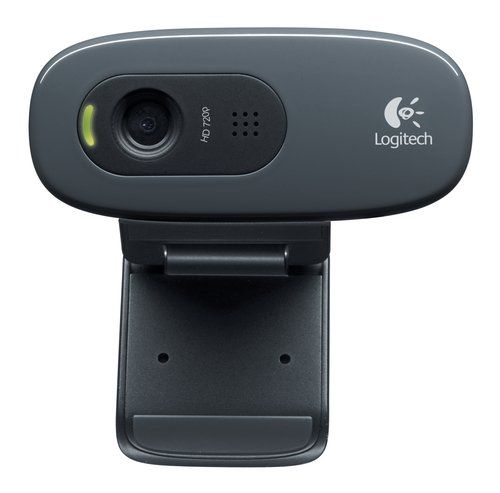 Logitech HD Webcam C270 - Webcam - colore - 1280 x 720 - audio - USB 2.0