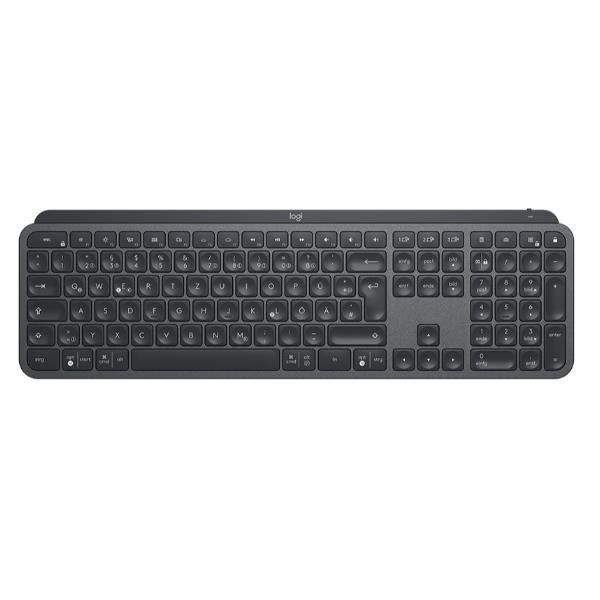 Logitech MX Keys - Tastiera - retroilluminato - Bluetooth, 2.4 GHz - QWERTY - i…