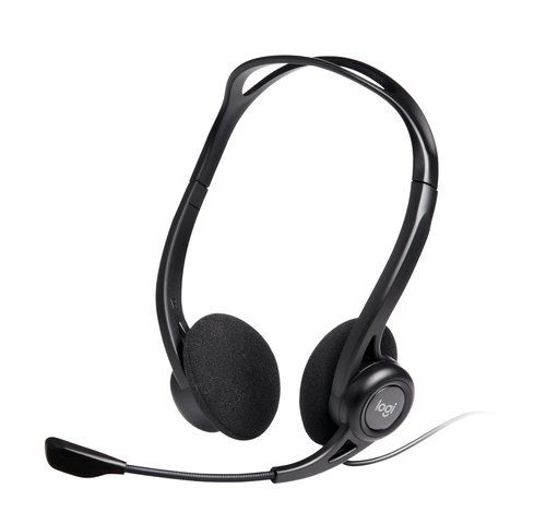 Logitech PC Headset 960 USB - Cuffie con microfono - over ear - cablato