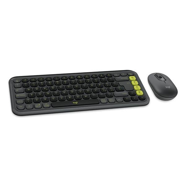 Logitech POP Icon Combo - Set mouse e tastiera - senza fili - Bluetooth LE - QW…