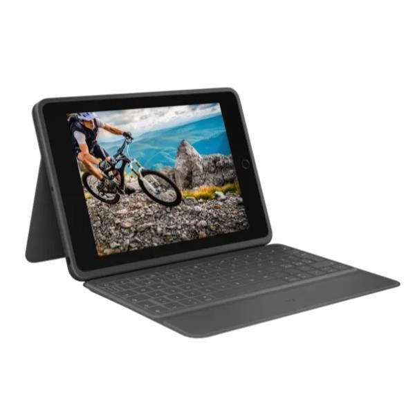 Logitech Rugged Folio - Custodia tastiera e carta - Apple Smart connector - QWE…