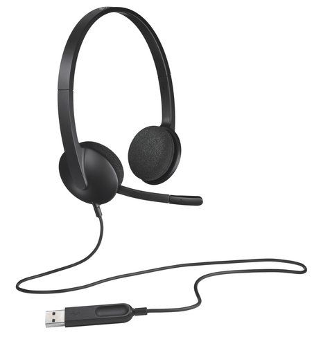 Logitech USB Headset H340 - Cuffie con microfono - on-ear - cablato