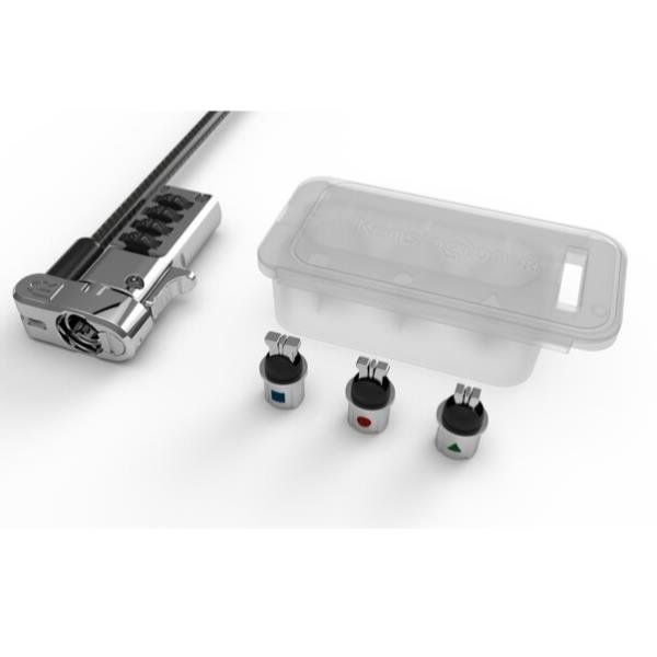 Lucchetto per laptop con combinazione 3 in 1 - con cavo 1,8 m Kensington nero K…