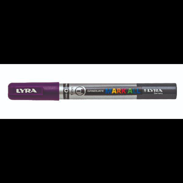 Lyra Graduate Mark All, Viola, Punta a ogiva/sottile, Grigio, Viola, Plastica, …