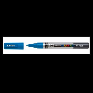 Lyra Graduate Mark All, Azzurro, Punta a ogiva/sottile, Blu, Grigio, Plastica, …