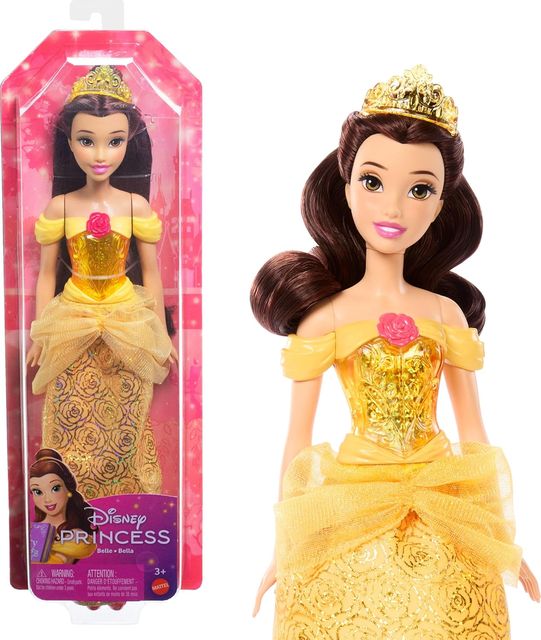 MATTEL - Disney Princess Bambola Belle HLW11
