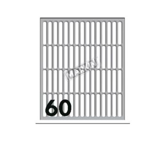 MARKIN ETICHETTE ADESIVE 34X5 mm BIANCO CONF 600 Pz.