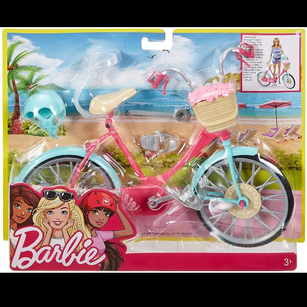 MATTEL BICI DI BARBIE CON CASCO