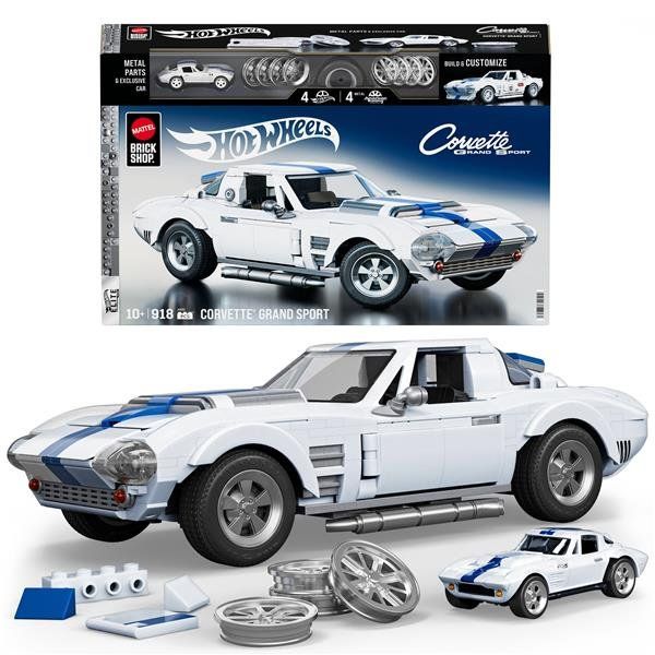 MATTEL BRICK SHOP HW CORVETTE GRAND SPORT