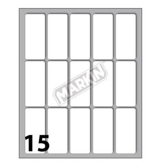 MARKIN ETICHETTE ADESIVE 46X37 mm BIANCO CONF 90 Pz.