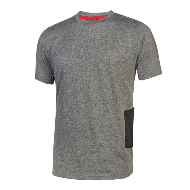 Magliette a maniche corte Road - taglia XXL - nero - U-Power - conf. 3 pezzi