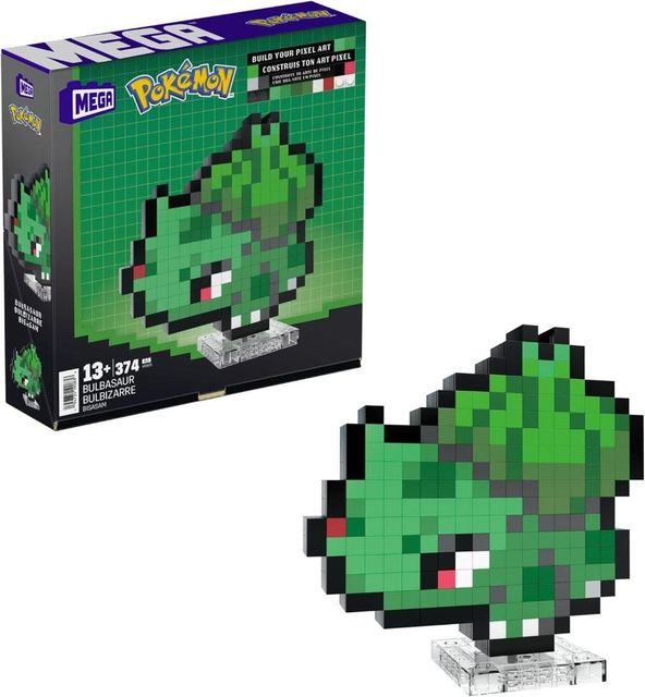 MEGA POKEMON Pixel Art Bulbasaur HTH75