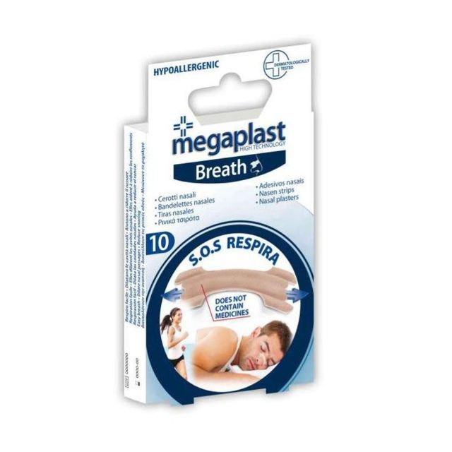 MEGAPLAST EASY BREATH CEROTTI NASALI 10
