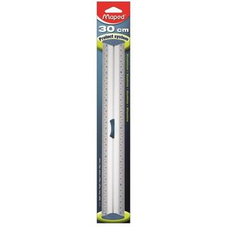 Maped - Righello - 30 cm - alluminio anodizzato