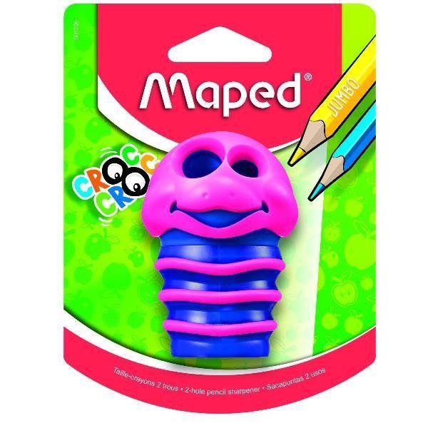 Maped Croc Croc - Temperino - vermiciattolo - 2 fori - disponibile in colori as…
