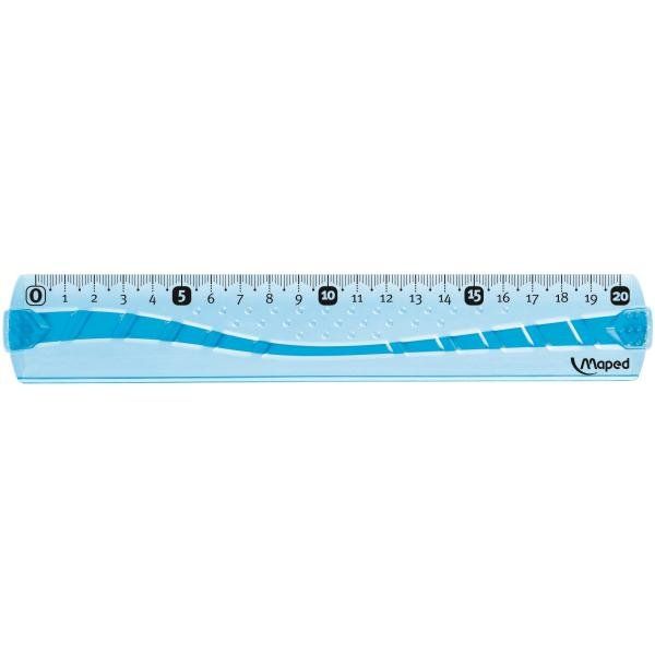 Maped Flex - Righello - 20 cm - disponibile in colori assortiti